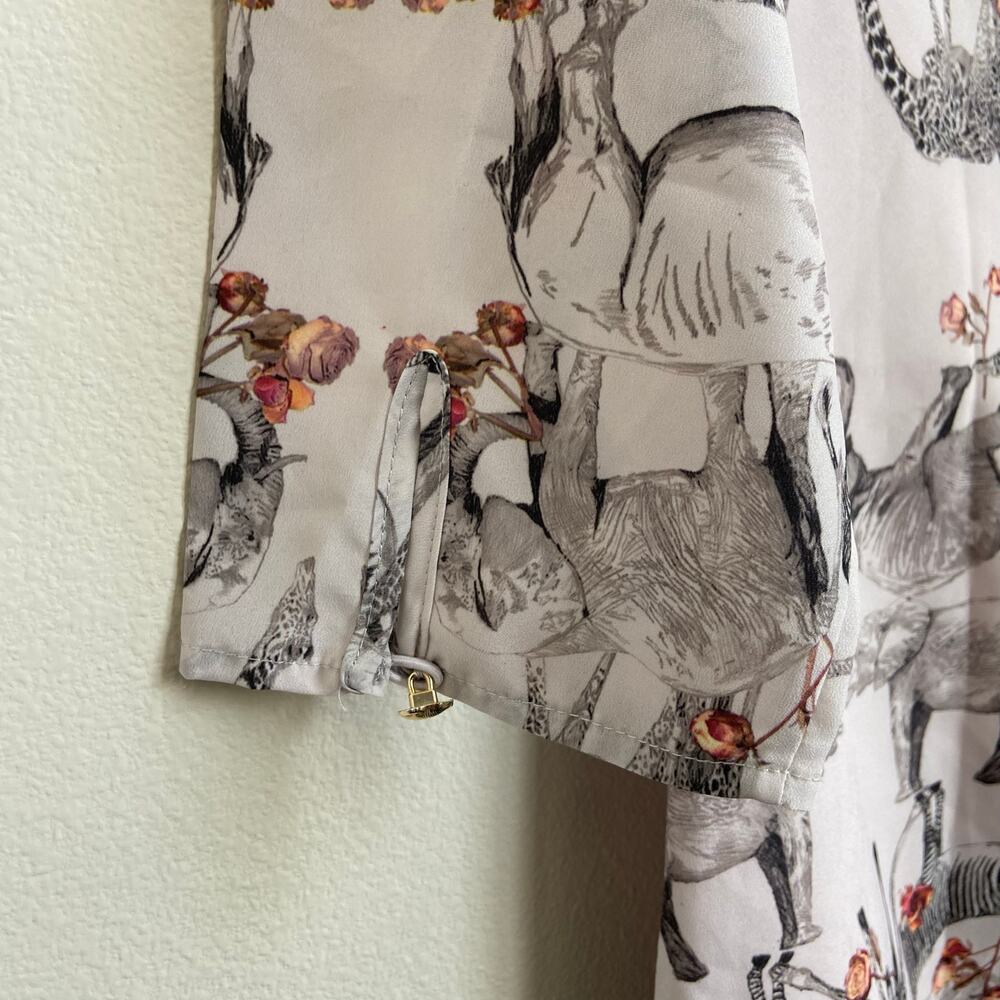 Ted Baker London‎ Safari Animals Dress Size 1 US Size 4 - Picture 5 of 6